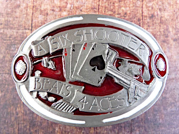 Buckle Gürtelschnalle Spielkarten
