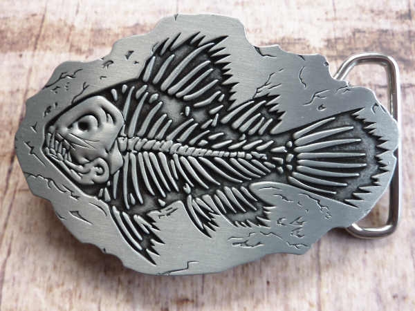Buckle Fisch Skelett