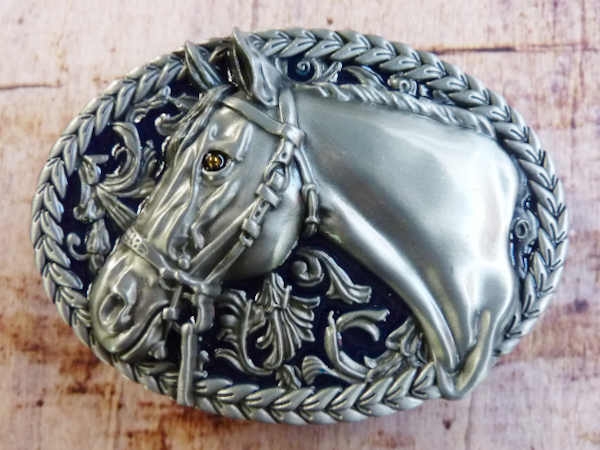 Buckle Gürtelschnalle Pferd