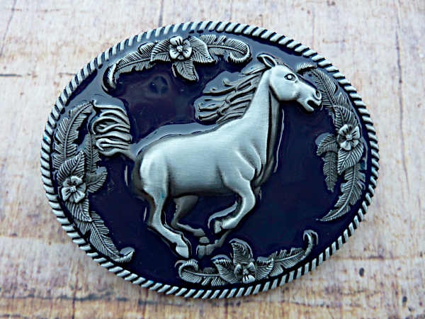 Buckle Gürtelschnalle Pferd