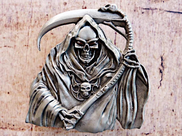 Buckle Gürtelschnalle Totenkopf