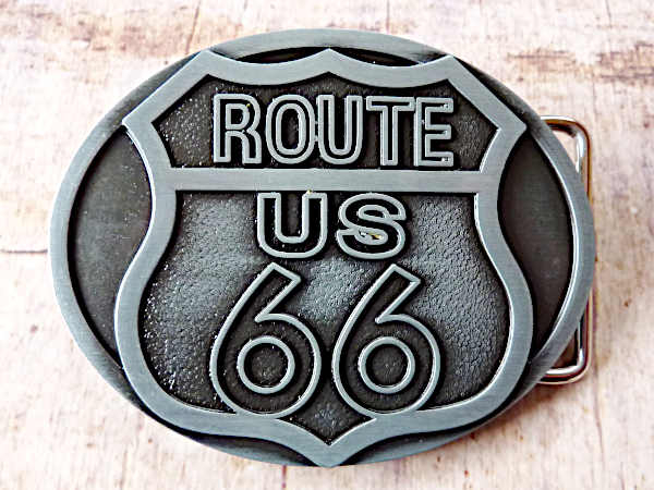 Buckle Gürtelschnalle Route 66
