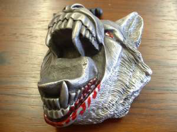 Buckle Gürtelschnalle Hund