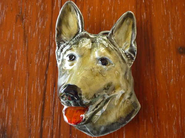 Buckle Gürtelschnalle Schäferhund
