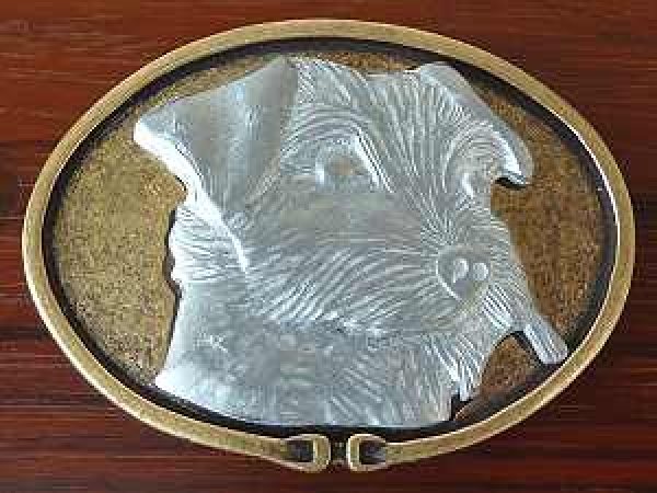 Buckle Gürtelschnalle Dackel