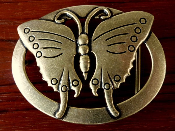 Buckle Gürtelschnalle Schmetterling