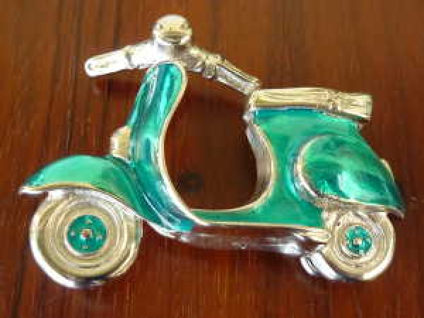 Gürtelschnalle Motorroller Buckle