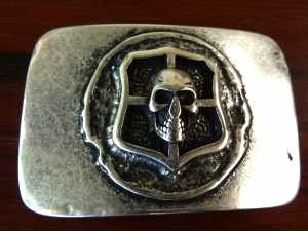 Buckle Gürtelschnalle Totenkopf