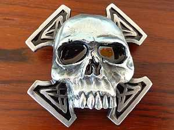 Buckle Gürtelschnalle Totenkopf