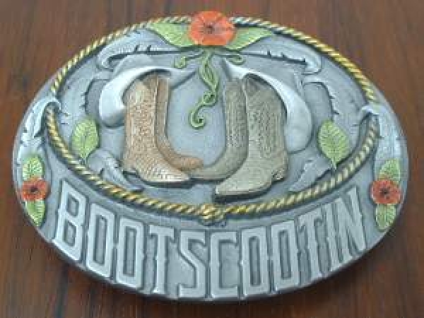 Buckle Gürtelschnalle Bootscootin