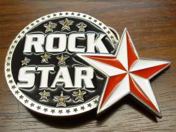 Buckle Gürtelschnalle Rock Star