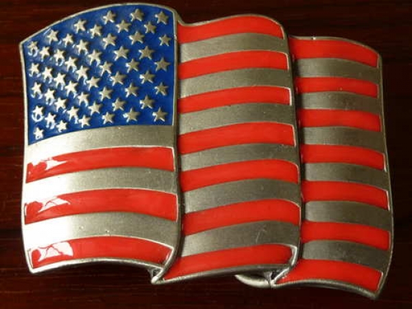 Buckle/Schliesse USA Flagge