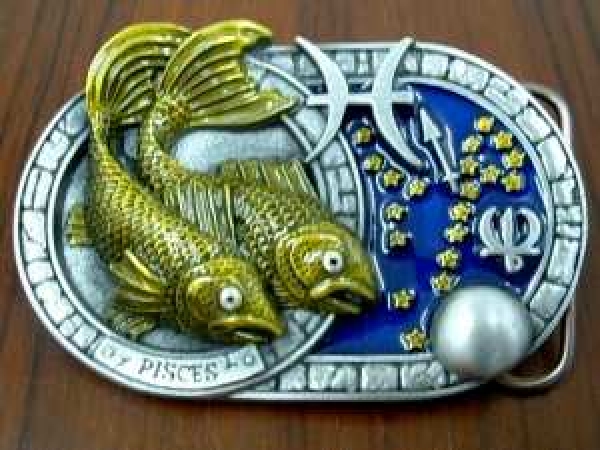 Buckle Sternzeichen Fische