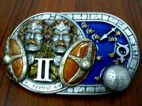 Buckle Sternzeichen Zwilling