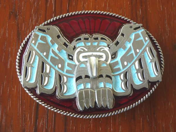 Buckle Gürtelschnalle Totem