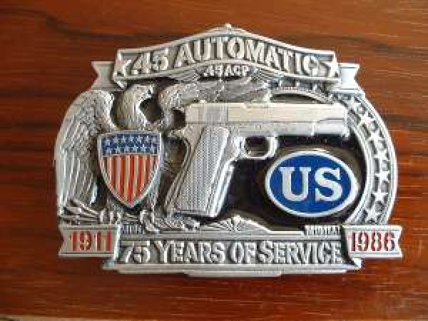 Buckle Gürtelschnalle Automatik Pistole