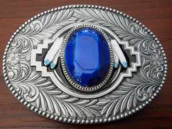 Buckle Gürtelschnalle White Wolf