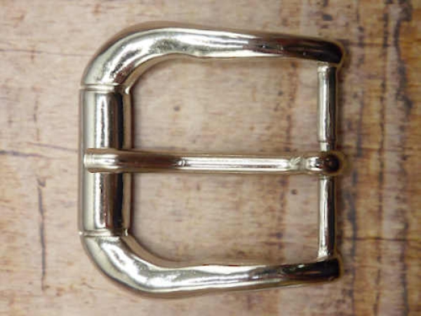 Gürtelschnalle silberfarben 40mm