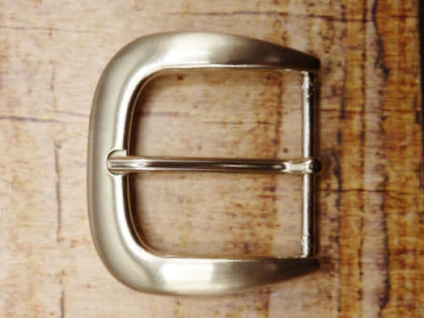 Gürtelschnalle silberfarben 40mm