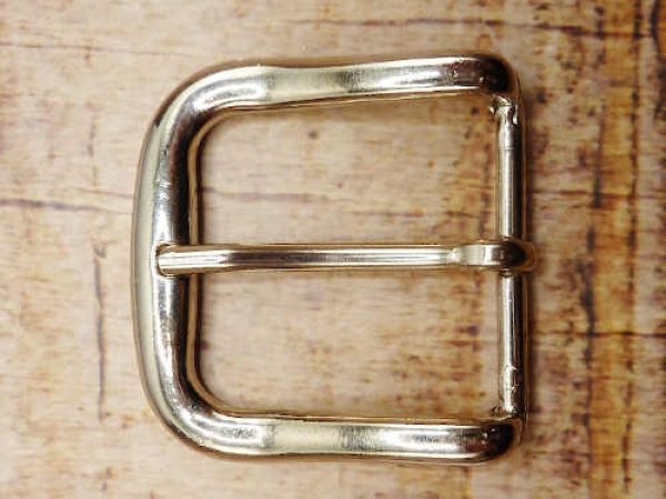 Gürtelschnalle silberfarben 40mm