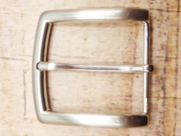 Gürtelschnalle/Schliesse silberfarben 40mm