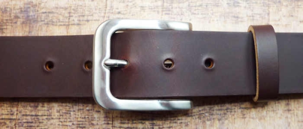 Edelstahl Gürtelschnalle/Schliesse 40mm am Gürtel
