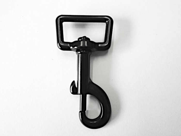 Bolzenkarabiner schwarz