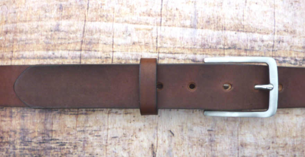 Spezial Rindsledergürtel braun