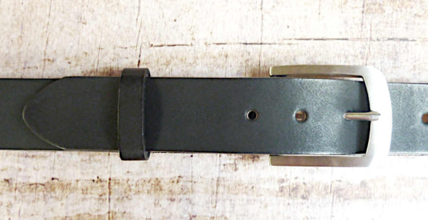 Spezial Rindsledergürtel schwarz