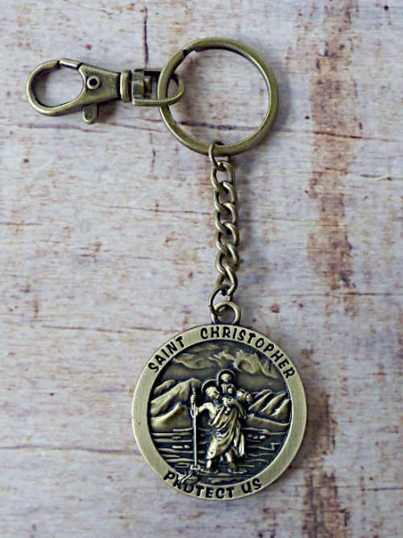 Schlüsselanhänger  heiliger Christopher