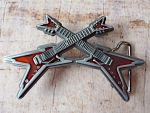 Buckle Gürtelschnalle E-Gitarren schwarz