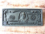 Buckle Gürtelschnalle 1000 Dollar