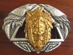 Buckle Gürtelschnalle Indianer